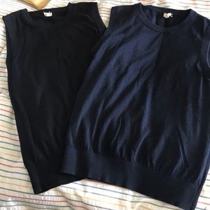 2 Sweater Shells J. Crew. Size Small